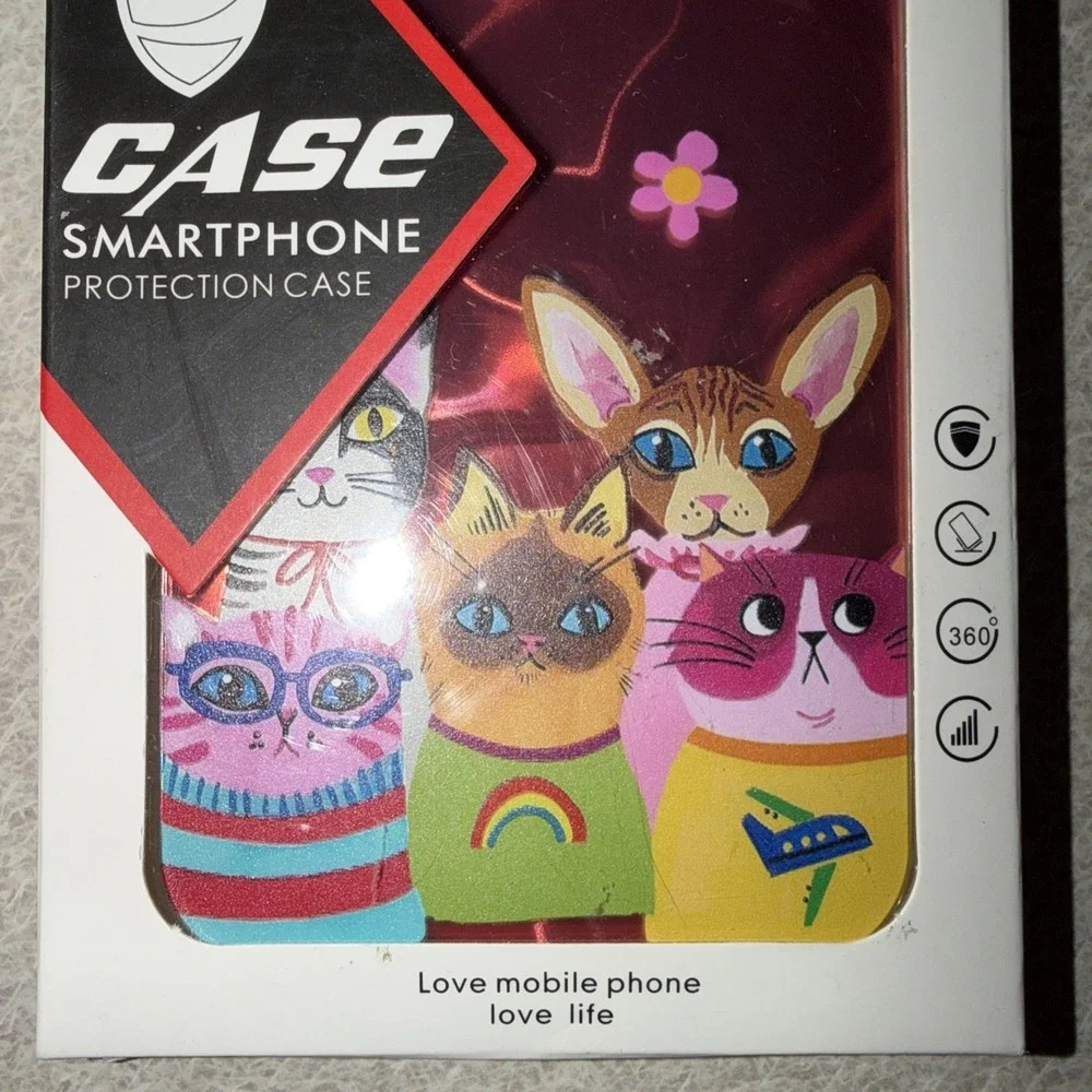 Cats iPhone 16 Pro Max Smartphone Protection Case‎ New